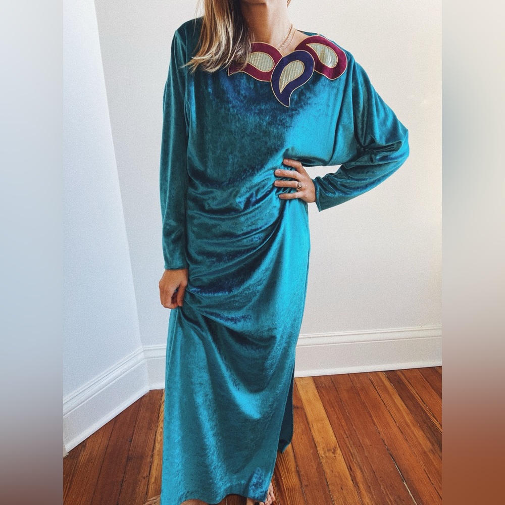 Oscar de la RENTA for swirl by B Altman & co fifth avenue New York Maxi